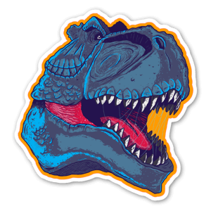 T-Rex sticker