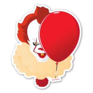 The evil Pennywise from "It" (2017).